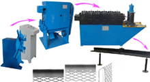 expanded metal bead production line